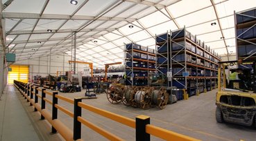 Rack product storage