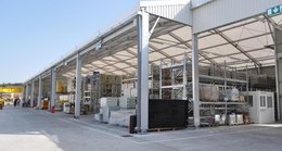 Goods collection area