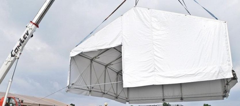 Abri mobile Mobicover shelter