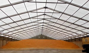 Bulk storage building